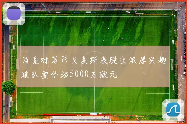 马竞对若昂戈麦斯表现出浓厚兴趣狼队要价超5000万欧元
