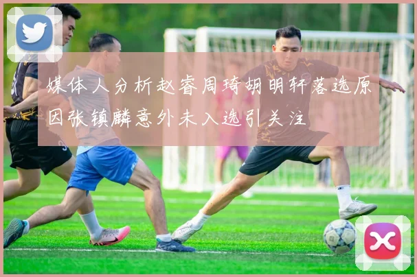 媒体人分析赵睿周琦胡明轩落选原因张镇麟意外未入选引关注